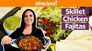 How to Make Chicken Fajitas  Get Cookin  Allrecipes [upl. by Anawal753]