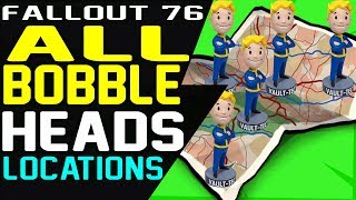 FALLOUT 76 BOBBLEHEADS SPAWN LOCATIONS GUIDE  Where to Find Bobblehead Locations in Fallout 76 [upl. by Niraj736]