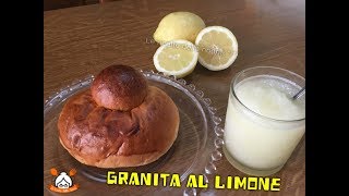 ECCO LA VERA RICETTA PER PREPARARE LA GRANITA SICILIANA [upl. by Jehial]