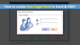 How to create User Login Form in VBA and Excel Step by Step Guide [upl. by Earlie]