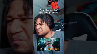 Asian Rapper Can Actually Spit Tho 🗣️ raptok rapperedits reactions [upl. by Nilsoj803]