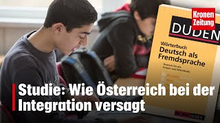 Studie Wie Österreich bei der Integration versagt  kronetv NEWS [upl. by Bryanty]