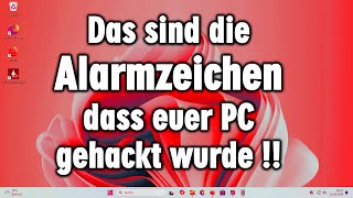 Wurde euer Windows 11 Computer gehackt Alarmzeichen finden [upl. by Ahseinaj]