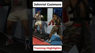 Johnriel Casimero  Training Highlights [upl. by Neilson430]