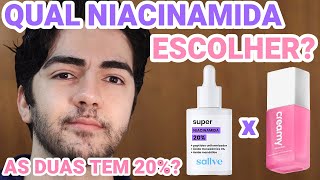 Creamy ou Sallve Qual Niacinamida escolher Niacinamide B Complex 20 ou Super Niacinamida 20 [upl. by Heshum]