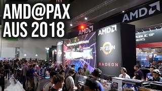 AMD Laptops and PCs  PAX Australia 2018 [upl. by Aicekal757]