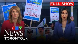 Dramatic twist over LCBO deal to end strike  CTV News Toronto at Six for July 19 2024 [upl. by Sivar724]