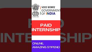 EARN RS12000 PER Month  Government of India Internship  PAID Internship for Students 2024 [upl. by Jacklin]