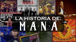 ¡¡LA HISTORIA DE MANÁ🔥 A través de sus discos [upl. by Akayas]