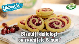 Biscuiți delicioși cu rachițele amp nuci [upl. by Garrot884]