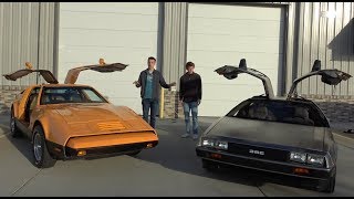 Bricklin vs Delorean The Drag Race that Nobody Asked For [upl. by Kerwon607]