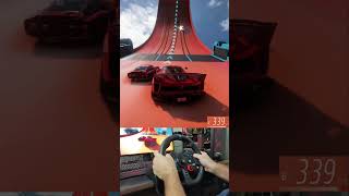 Guess The Car Name supercars ferrari ferrari599xxevo fh5clips g29steeringwheel fh5 [upl. by Euqinu643]