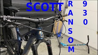 Taking the 2021 Scott Ransom 930 for a DH Run [upl. by Aynod]