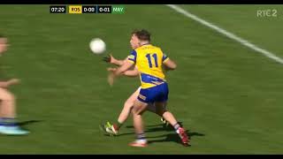 BRILLIANT AIDAN OSHEA GOAL  ROSCOMMON V MAYO  2024 CONNACHT FOOTBALL CHAMPIONSHIP [upl. by Ciardap486]