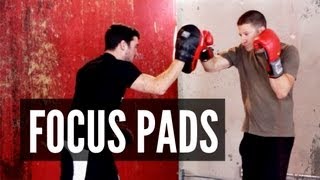 Simple Pad Training Routines that Increase Your Accuracy and Speed  MMA SURGE [upl. by Thomasina]