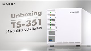 QNAP NAS Unboxing  TS351 [upl. by Erica]