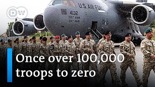 Last US amp NATO troops leave Bagram air base in Afghanistan  DW News [upl. by Pacorro]