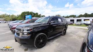 The 2015 Chevrolet Tahoe LT  For Sale Review  Marchant Chevy  August 2018 [upl. by Sregor157]