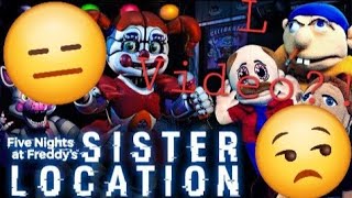 FNAF X SML Sister Location is awful SML REACTION [upl. by Marne]