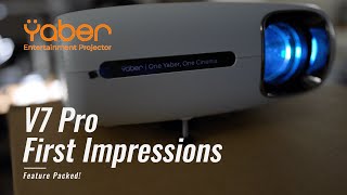 Best Projector Under £250  Is the Yaber Pro V7 as Good as it Looks [upl. by Natalee]