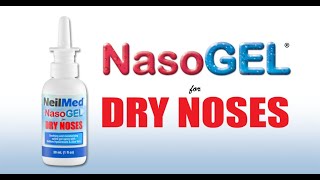 NasoGel Spray DrugFree saline based water soluble nasal gel spray [upl. by Aikimat502]