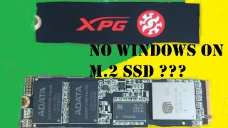 How to install Windows on M2 NVME drive [upl. by Jaala976]