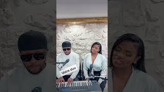 Daan junior et Fabiola Shyne Acoustic mété’m Alez pourtoi music daanjunior duet love cover [upl. by Ebbarta]