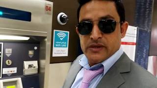 How to Recharge Nol Card Dubai Metro Station ll UrduHindi [upl. by Davita302]