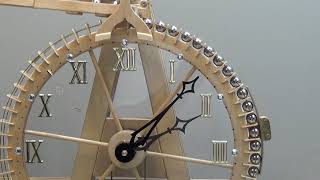 INCREDIBLE STEEL BALL CLOCK [upl. by Mllly608]