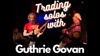 Trading solos with Guthrie Govan 🎸🎸💥 [upl. by Kohsa587]