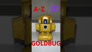 G1 transformers A to Z  Goldbug wow transformersg1 80s toys nostalgia awesome transformers [upl. by Ttik]