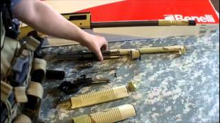 BENELLI M4 super 90  how to fieldstrip this uber shotgun by USSQUADS [upl. by Auerbach688]