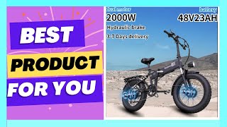 H20 PRO Electric Bicycle 2000W Dual Motor [upl. by Ennahteb]