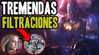 Filtran que THANOS tendrá MÁS poder soberano batallas en Endgame y más capidiosa [upl. by Bartolomeo915]