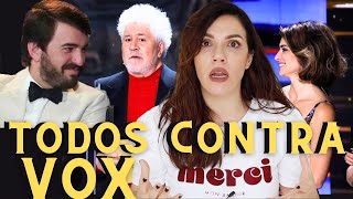 VOX PROTAGONISTA DE LOS GOYA GALLARDO RESPONDE A ALMODÓVAR [upl. by Annaig]