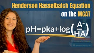 MCAT Chemistry Henderson Hasselbalch How To [upl. by Trudie]