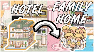 5 STAR HOTEL ➡️ FAMILY HOME 🤩 TOCA LIFE WORLD 🌍 [upl. by Ahsenrat]