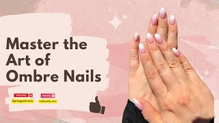 Mastering Ombre Acrylic Nails A StepbyStep Guide to Nail Art Mastery [upl. by Casandra966]