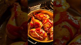 Egyptian Molokhia with Roasted Chicken Recipe  chicken nonveg food mouth chickenmeal shorts [upl. by Aerdnaeel]