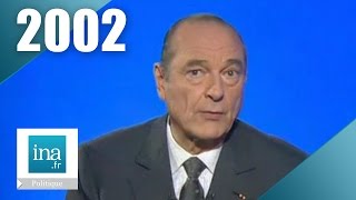 Jacques Chirac  Campagne présidentielle 2002  Archive INA [upl. by Ynnol]