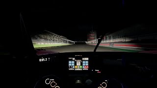 ACC Imola Ferrari 296 GT3 Light Rain Track Guide Hotlap  Telemetry [upl. by Lada888]