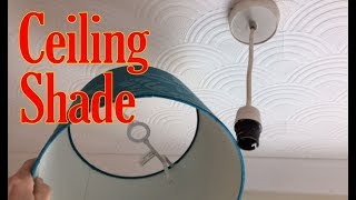 How to change a ceiling light shade very easy [upl. by Nnel]