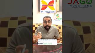 HIMADRI SPECIALITY CHEMICAL LIMITEDHSCLSHARE AT ALL TIME HIGH LEVELS  FUTURE LEVELS DISCUSSED [upl. by Reivaj]