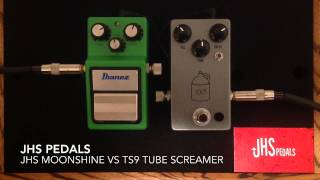 JHS Moonshine vs Ibanez Tube Screamer [upl. by Jayme518]