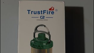 Trust fire C2 camping lantern [upl. by George]