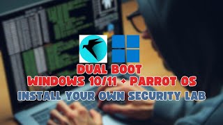 Install Parrot OS Alongside Windows 1011 [upl. by Yasmin]