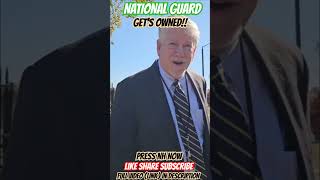 NEW JERSEY NATIONAL GUARD SNOWFLAKES GET OWNED OVER CAMERA COP TAKES WALK ON LEASH GETS CHECKED [upl. by Belva]