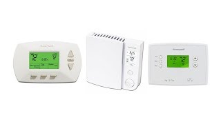 Common Features for Honeywell Digital 52 Day Programmable Thermostats [upl. by Eleira]