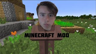 MINECRAFT but I enslave villagers easy villager mod cool builds [upl. by Ittak]