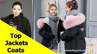 Top 50 Best Jackets and Coats for Women  Best Parkas for Ladies S3 [upl. by Zoi]